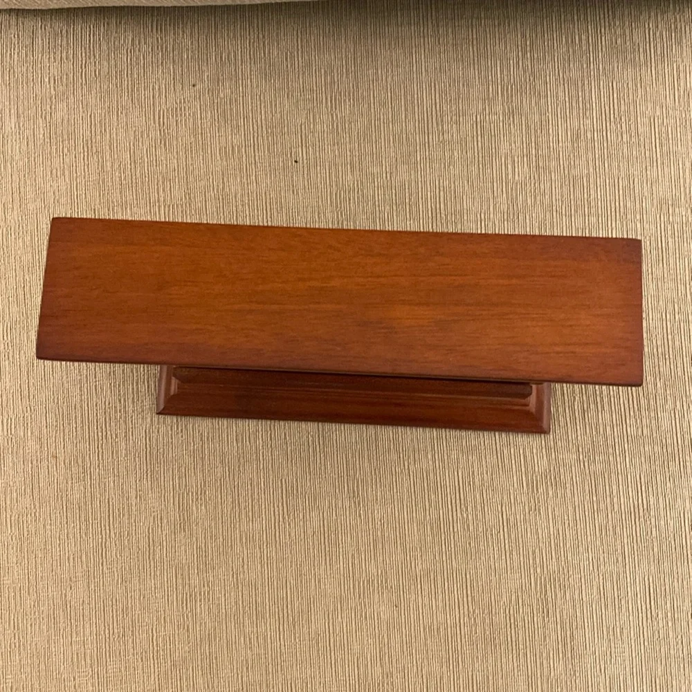 Desktop Wood Photo Frame, three in one keepsake, standup on your shelf or desk